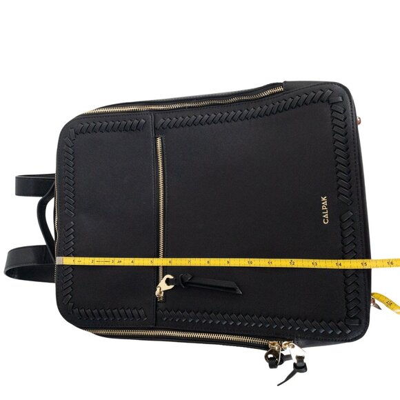 Calpak Kaya 15 inch Laptop Backpack in Black - Picture 9 of 12